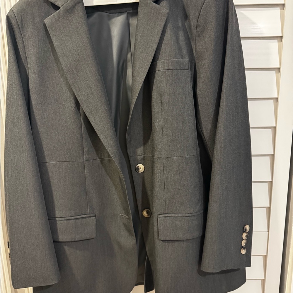 Womens Gray Blazer
